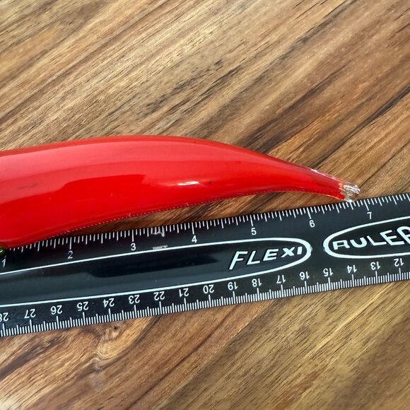 Handblown Glass Vegetable Figurines Set VTG MCM Murano Style Kitchen Art Decor - Picture 16 of 16